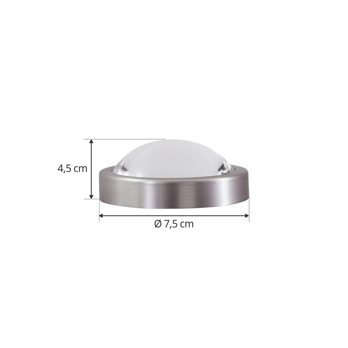 Ampoule GX53LED, Gx53 nickel, LINDBY