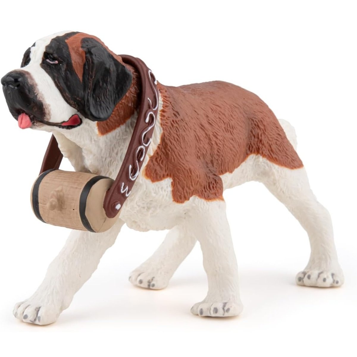 Figurine Saint-Bernard marron, PAPO