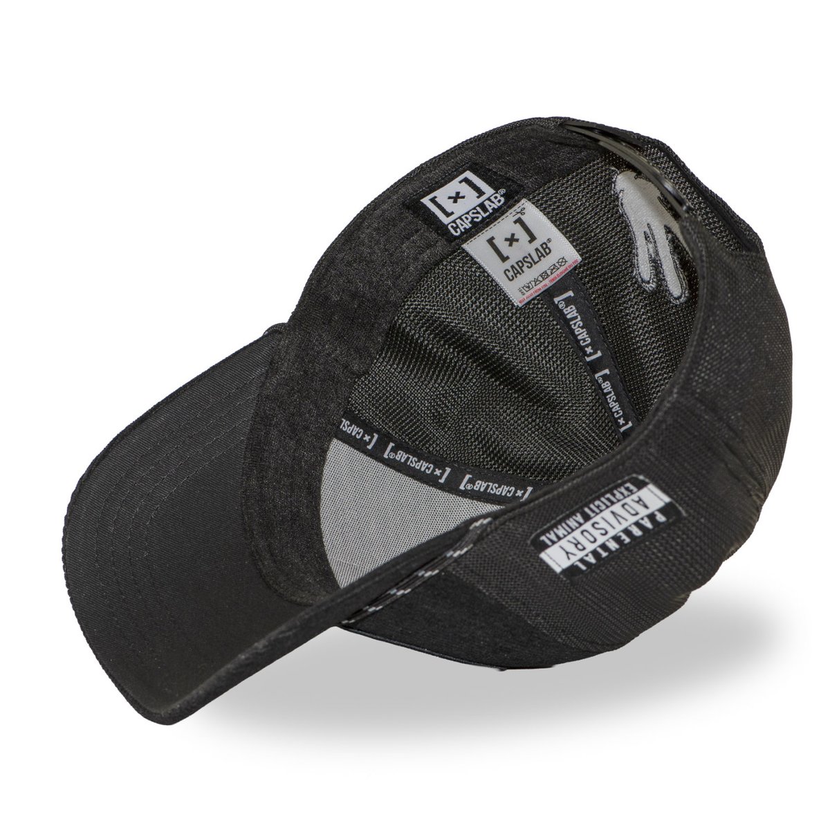 Casquette trucker Hip Hop noir/blanc/marron, CAPSLAB