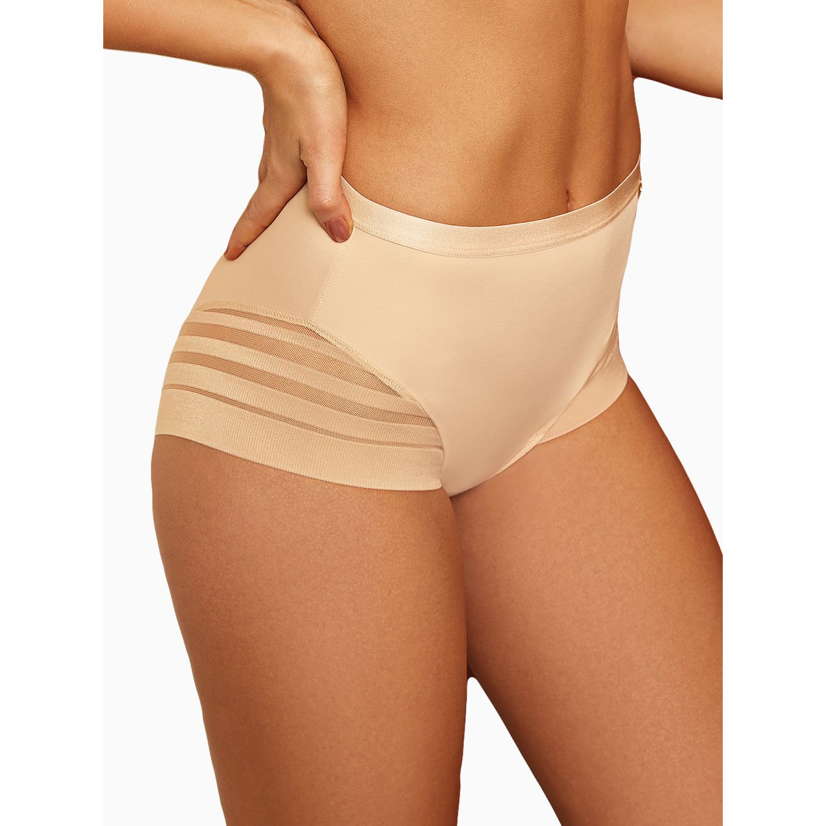 Culotte taille haute Alegra peau, LISCA