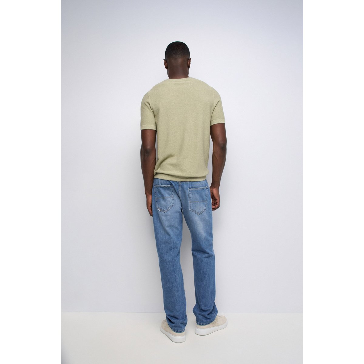 JEAN STRAIGHT FIT bleu turquoise, SALSA JEANS