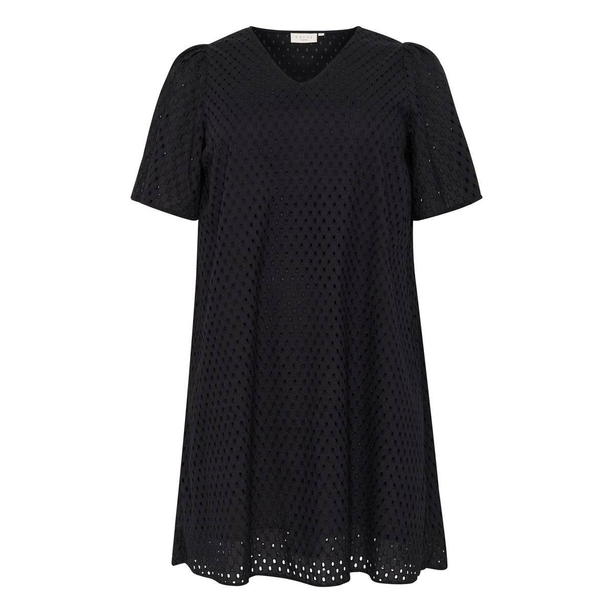 Dress noir black deep, KAFFE CURVE