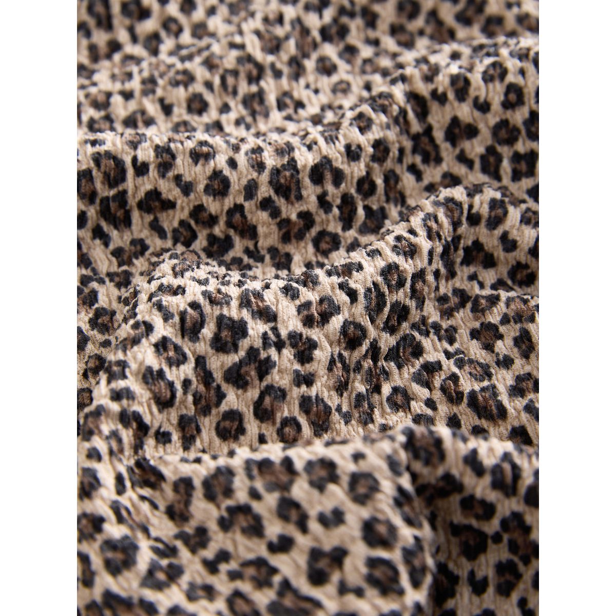 Pantalon large effet froissé animal, NEXT
