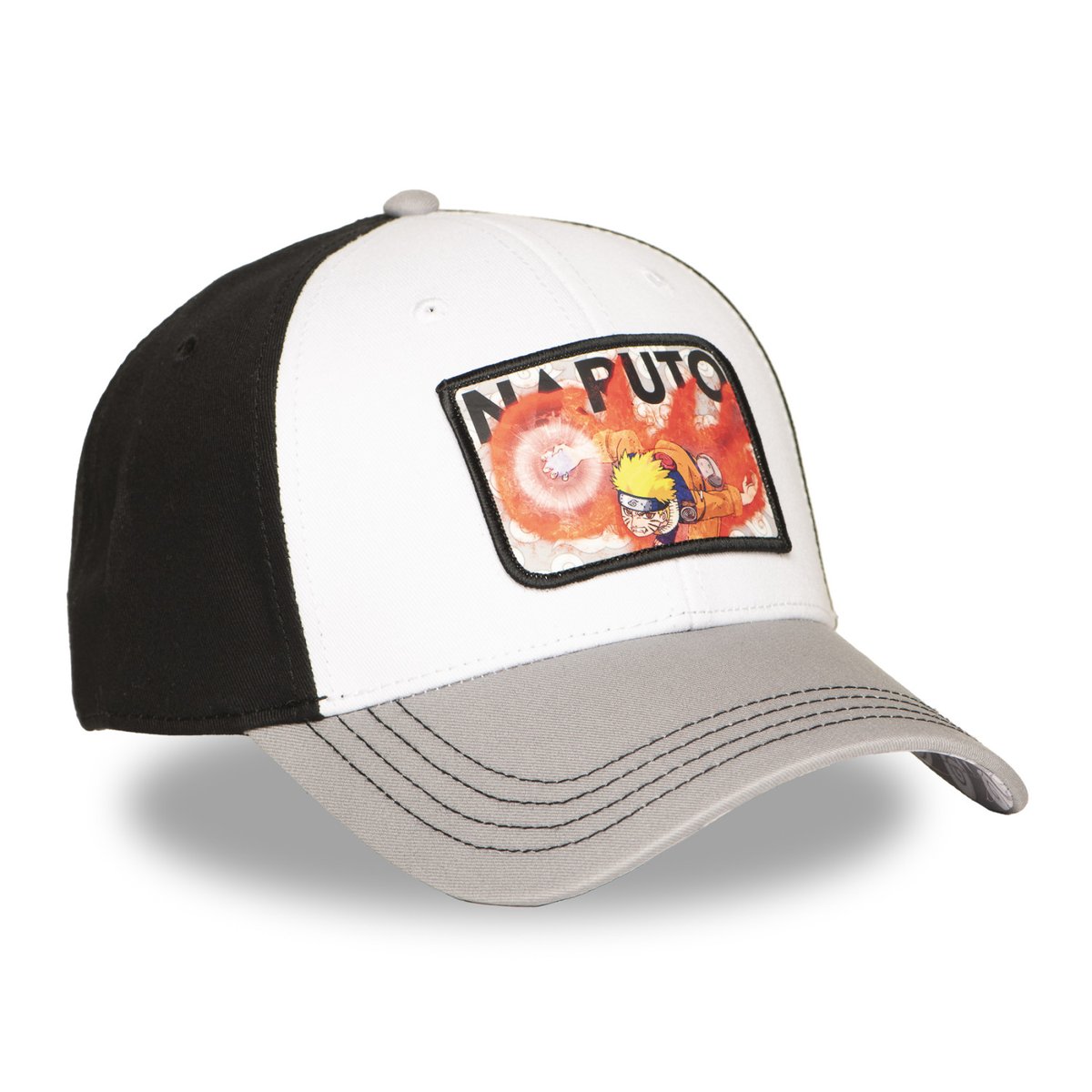 Casquette Naruto blanc/gris/noir, FREEGUN