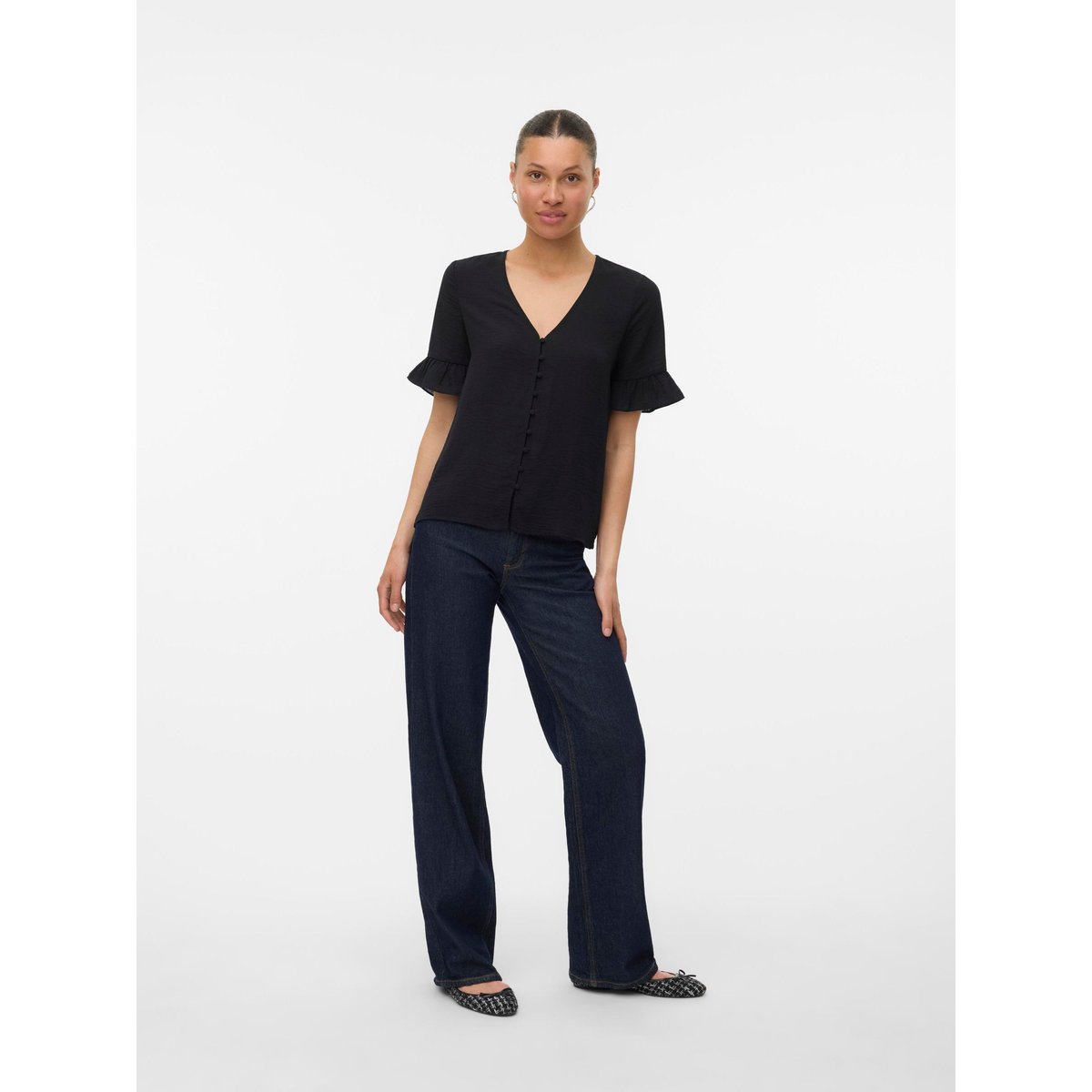 Blouse noire - black, VERO MODA