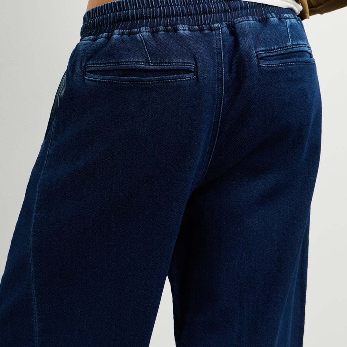 Bow - Jean Coupe Large, Taille Basse 8.5 stretch denim, PEPE JEANS