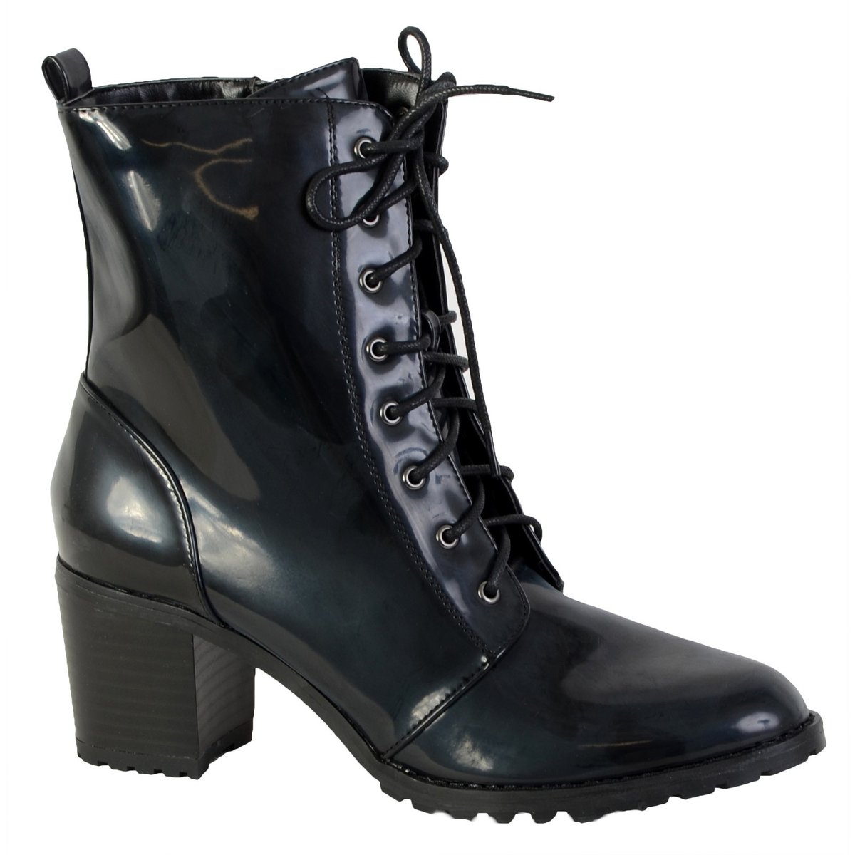 Bottine Lacet noir, THE DIVINE FACTORY