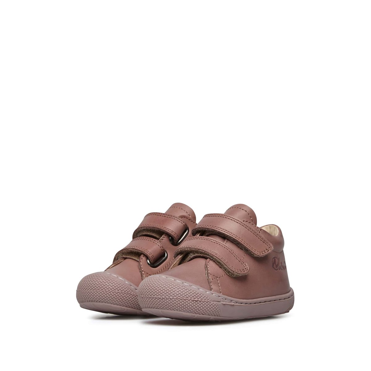 Chaussures Premiers Pas En Cuir Nappa Cocoon Vl rose antique, NATURINO