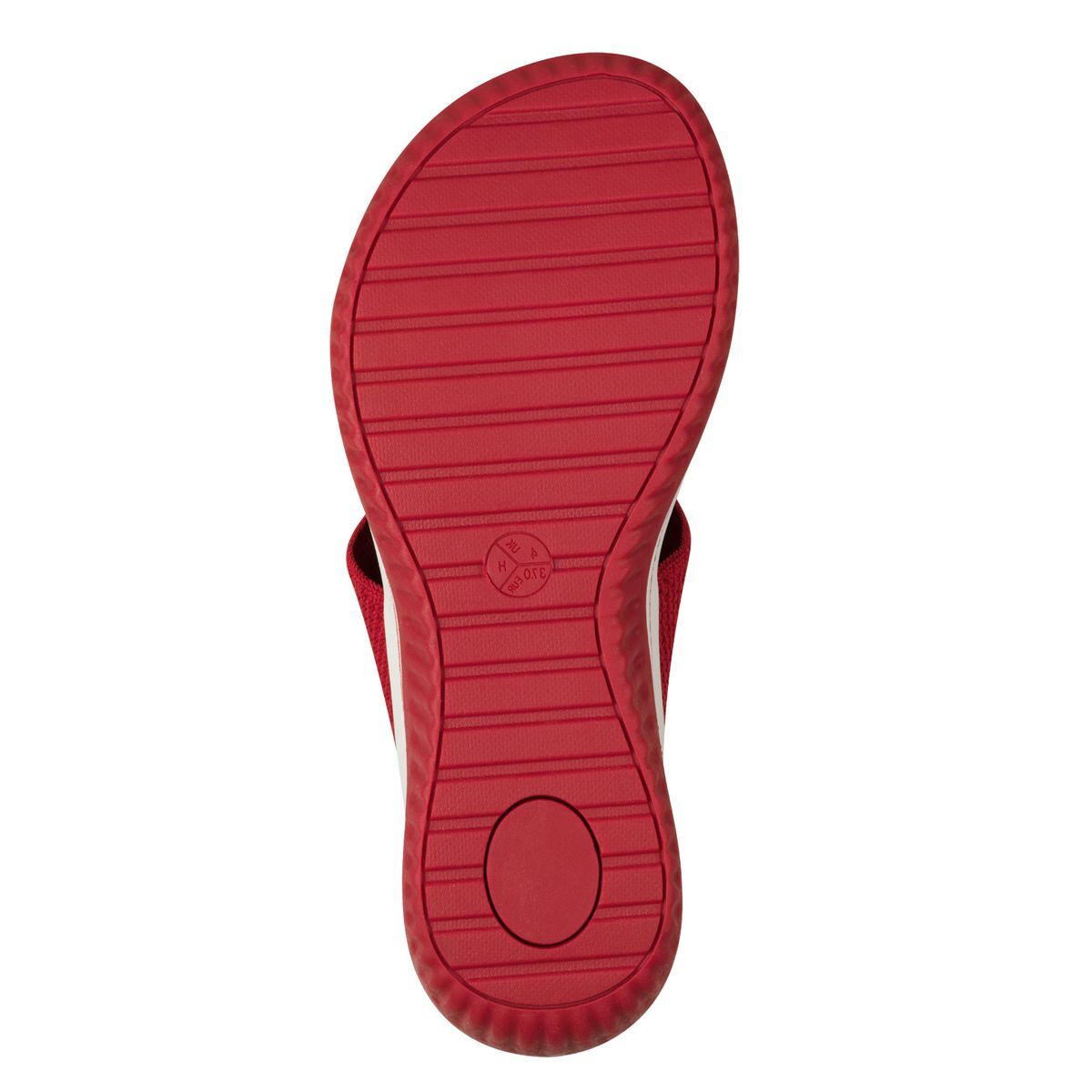 Coshy Original – Die Hallux-freundliche Pantolette talon bloc rouge, JANA