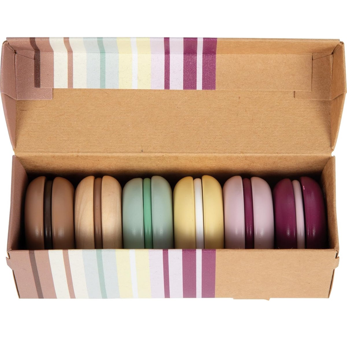 Macarons en bois FRESH marron, SMALL FOOT COMPANY