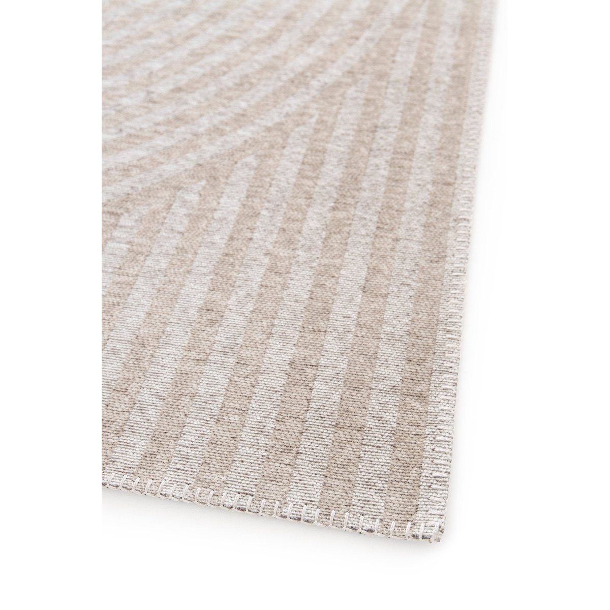 Tapis intérieur extérieur en fibres recyclées BASILE beige sable, AFK LIVING