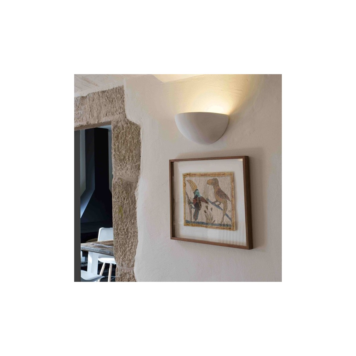 Applique SNOW blanc, FARO