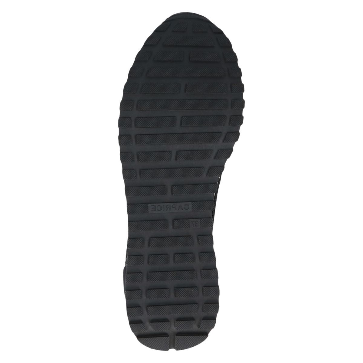 Basket femme noir brillant, CAPRICE