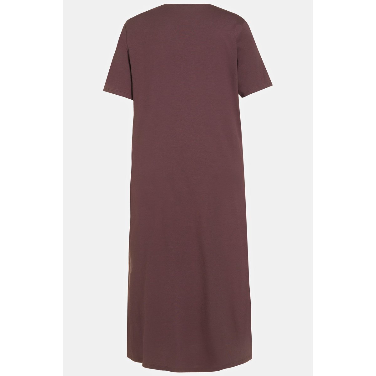 Chemise de nuit V, broderie, modal terre, ULLA POPKEN