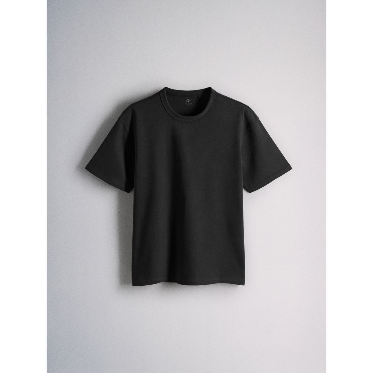 T-shirt en jersey épais, lot de 4 noir/marron, NEXT