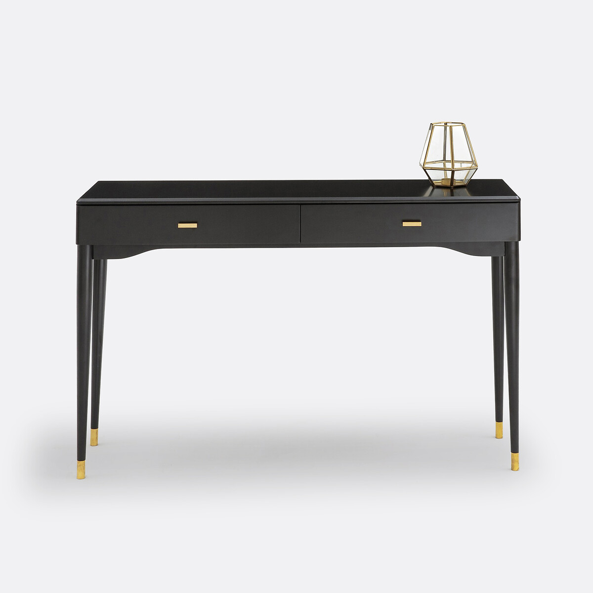 Console, 2 tiroirs, NOVANI noir, LA REDOUTE INTERIEURS