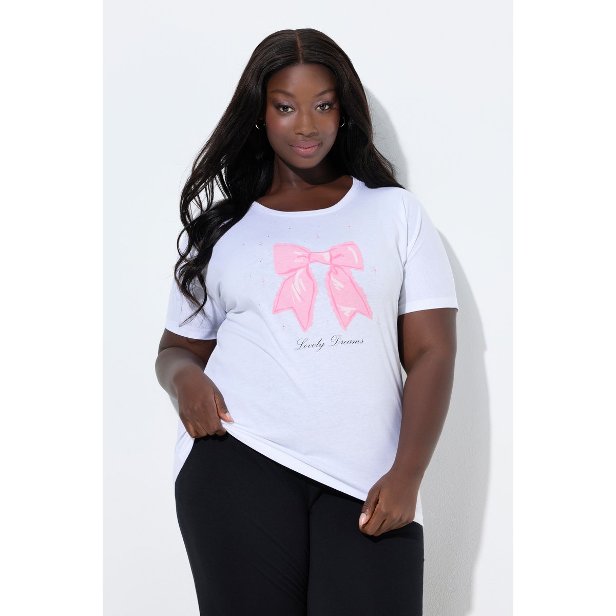 Haut/T-shirt de pyjama rose, ULLA POPKEN