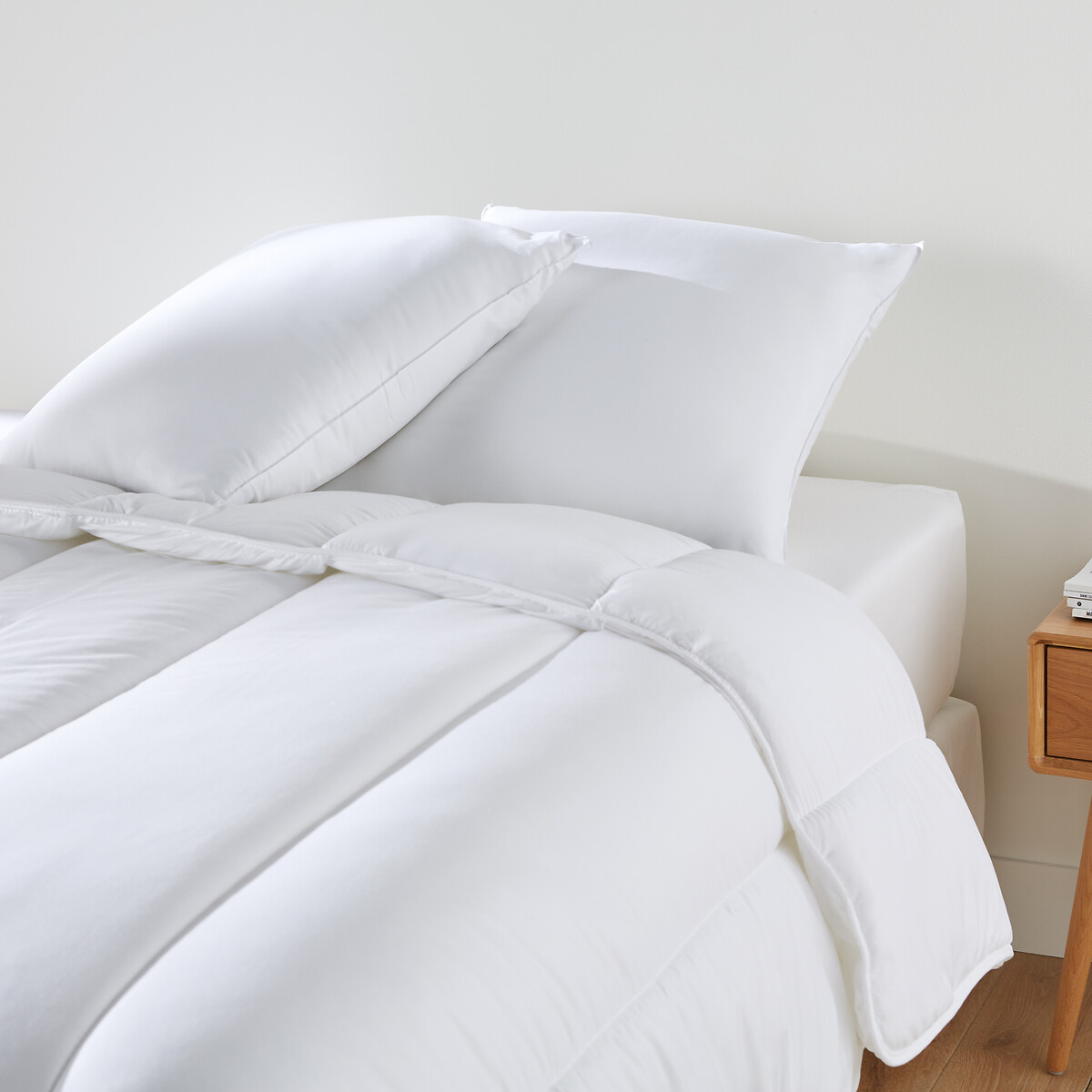Pack couette + oreiller protect antiacarien blanc, LA REDOUTE INTERIEURS