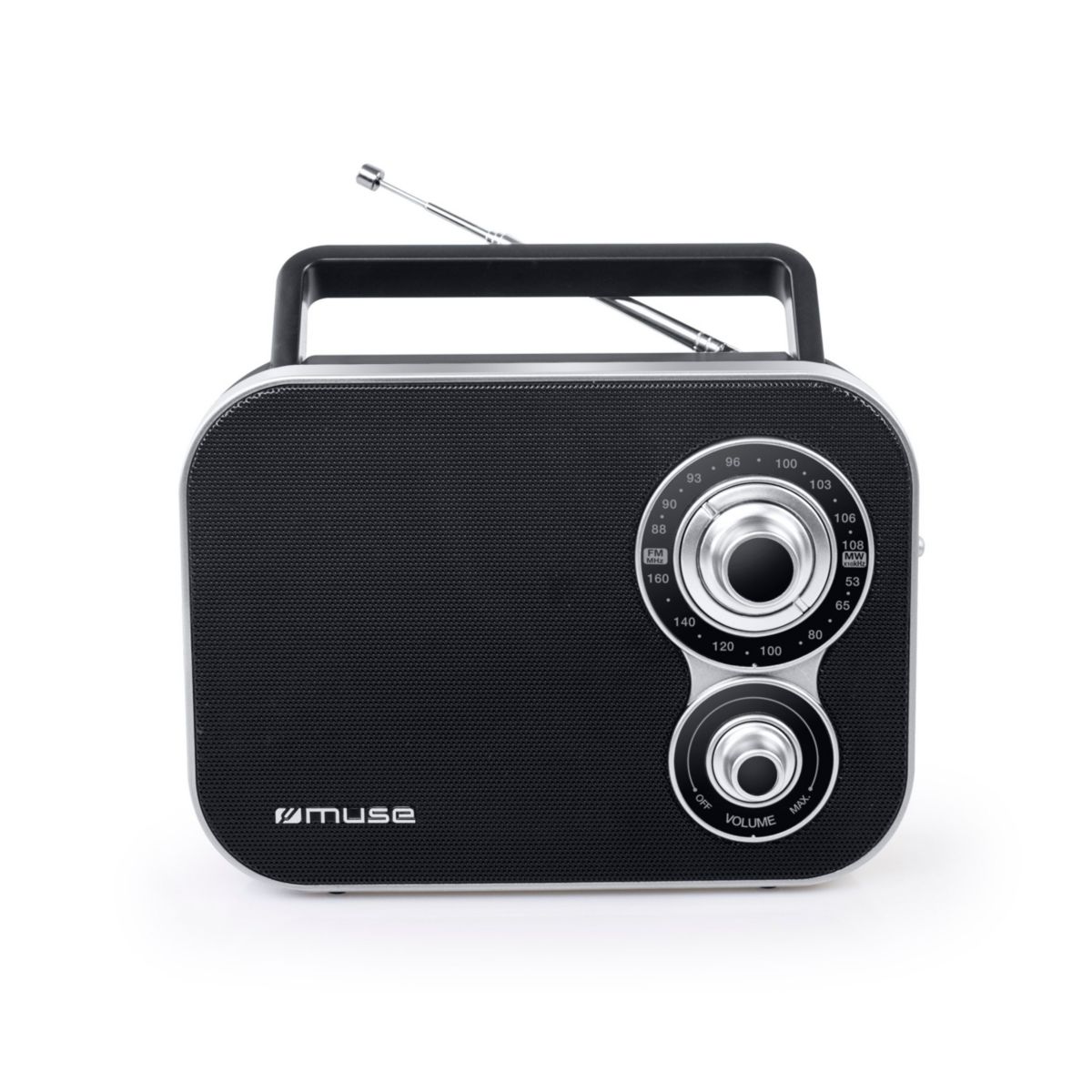 Radio FM M-051 R noire noir, MUSE