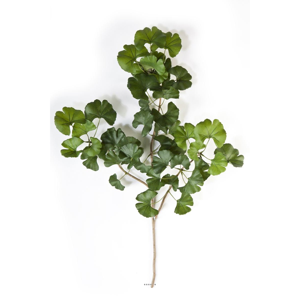 Branche de Ginkgo artificiel 60 cm 52 feuille v002239, ARTIFICIELLES