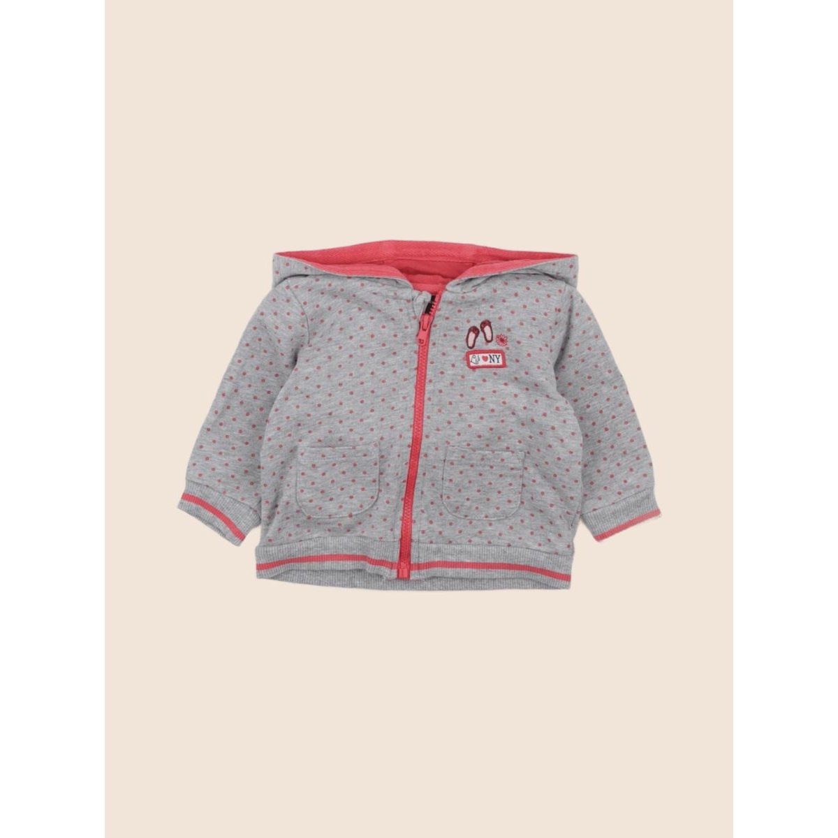Sweat - Très bon état gris, rose, SERGENT MAJOR