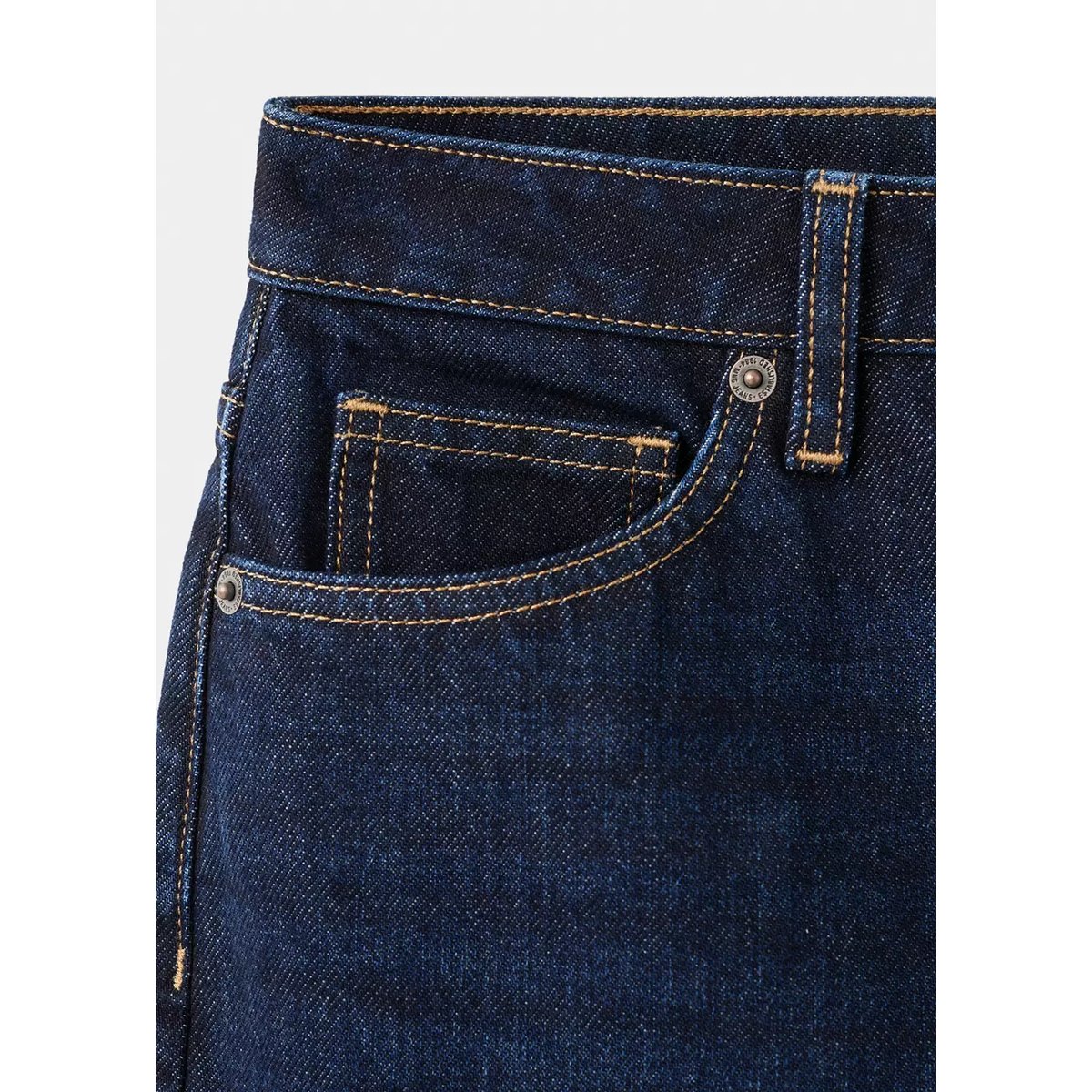 Jean Mom2000 mom taille haute bleu foncé, MANGO
