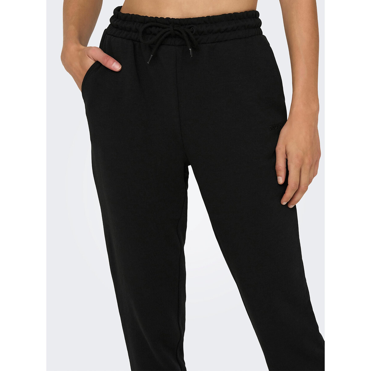 Calças de desporto Melina slim Cuff pant preto , ONLY PLAY