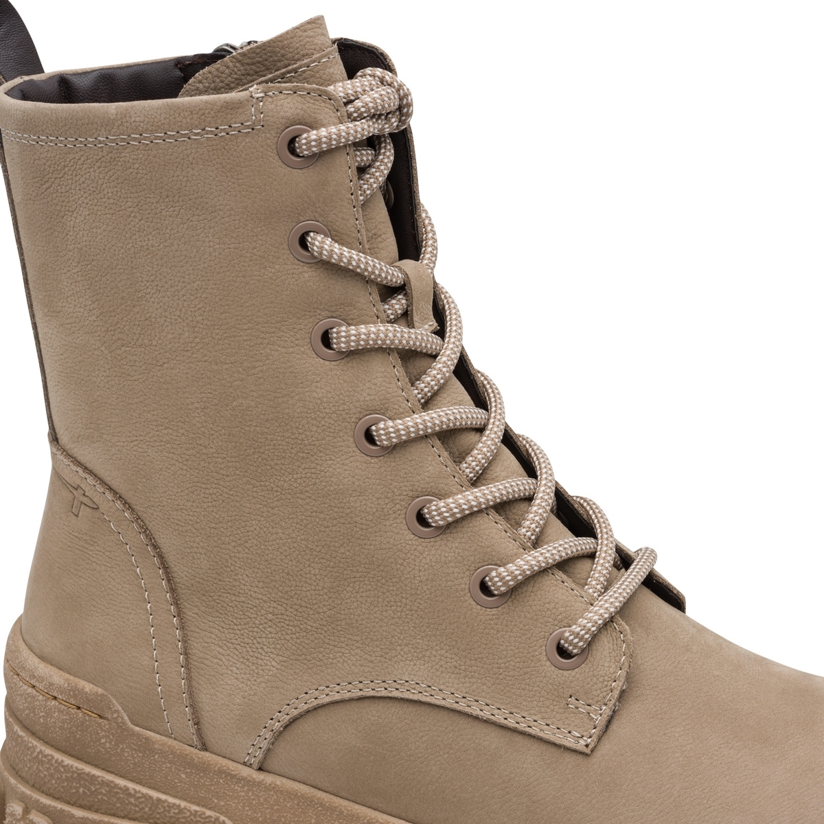 Bottine à talon marron taupe, TAMARIS