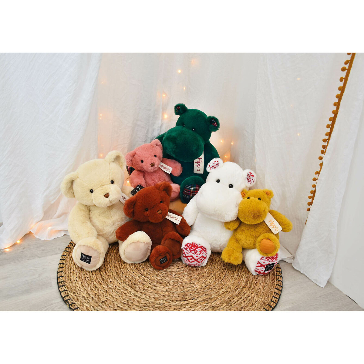 Doudou Le Nounours 28cm cannelle, HISTOIRE D'OURS