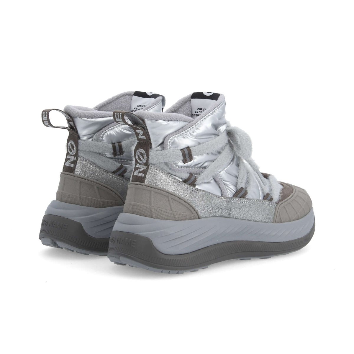 Explo Boots - Gris/Argent argent, NO NAME