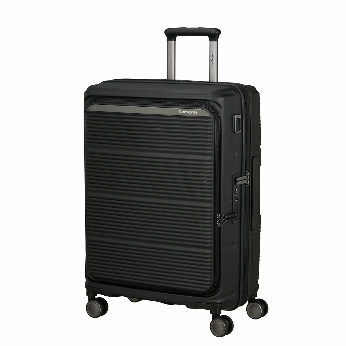 Mala de Viagem Média Paralux HS 67cm, Expansível 71L, Samsonite preto , SAMSONITE