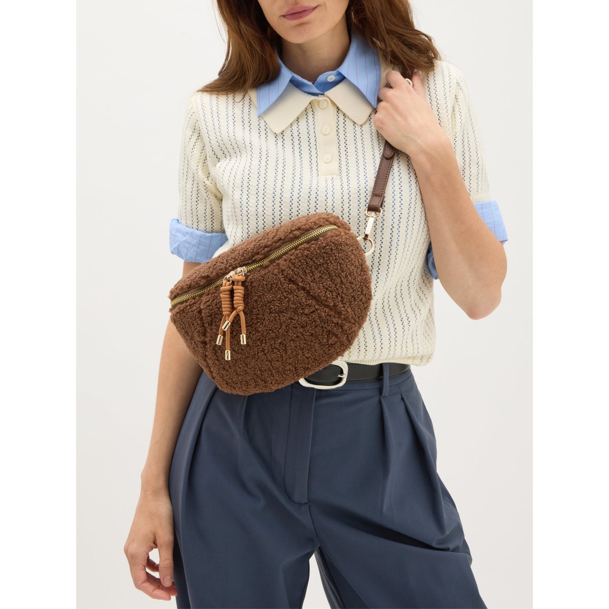 Sac banane ASPEN marron, VANESSA WU
