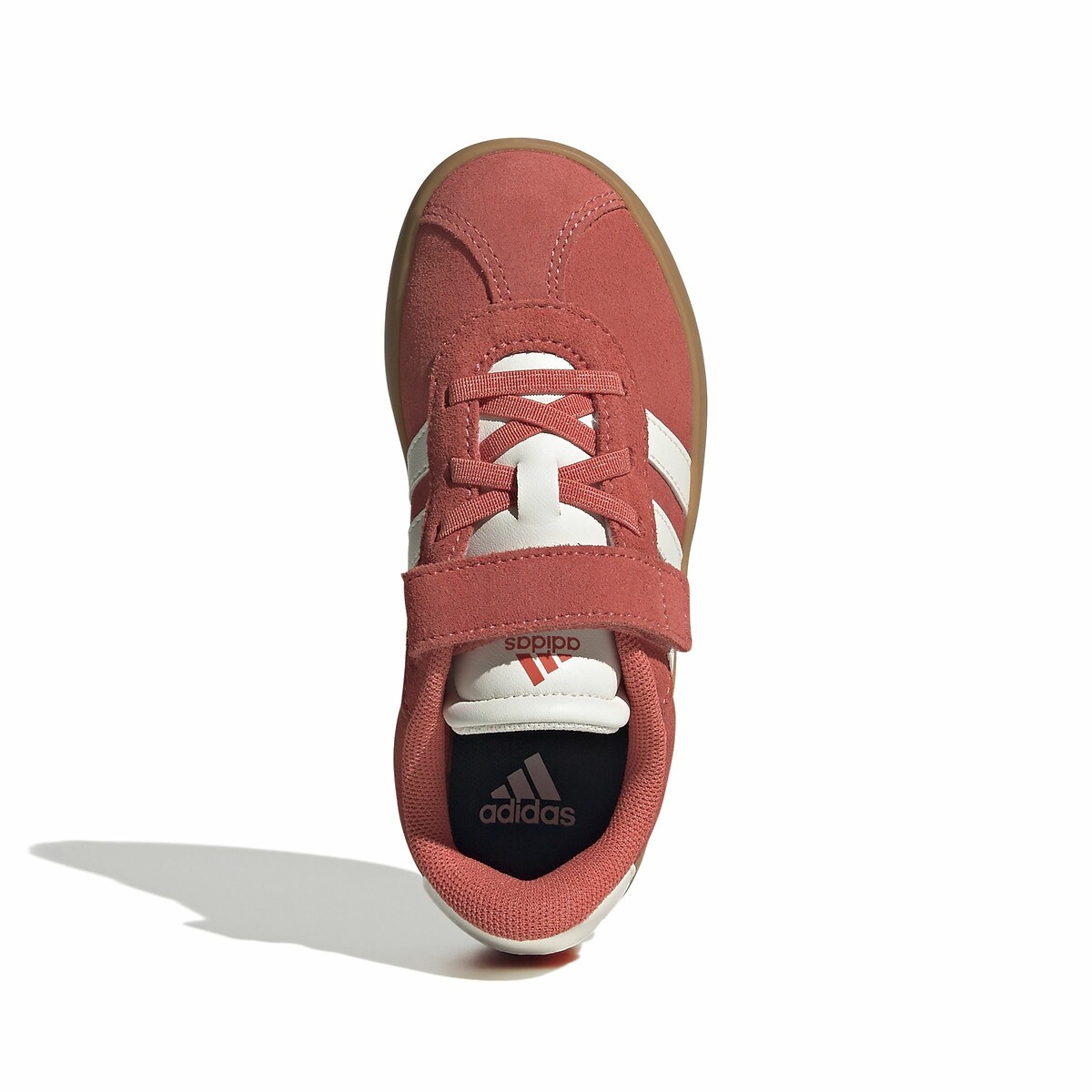 Baskets cuir VL Court 3.0 rose corail, ADIDAS SPORTSWEAR