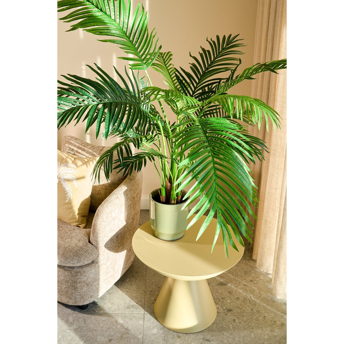Plante artificielle ARECA PALM vert, MICA DECORATIONS