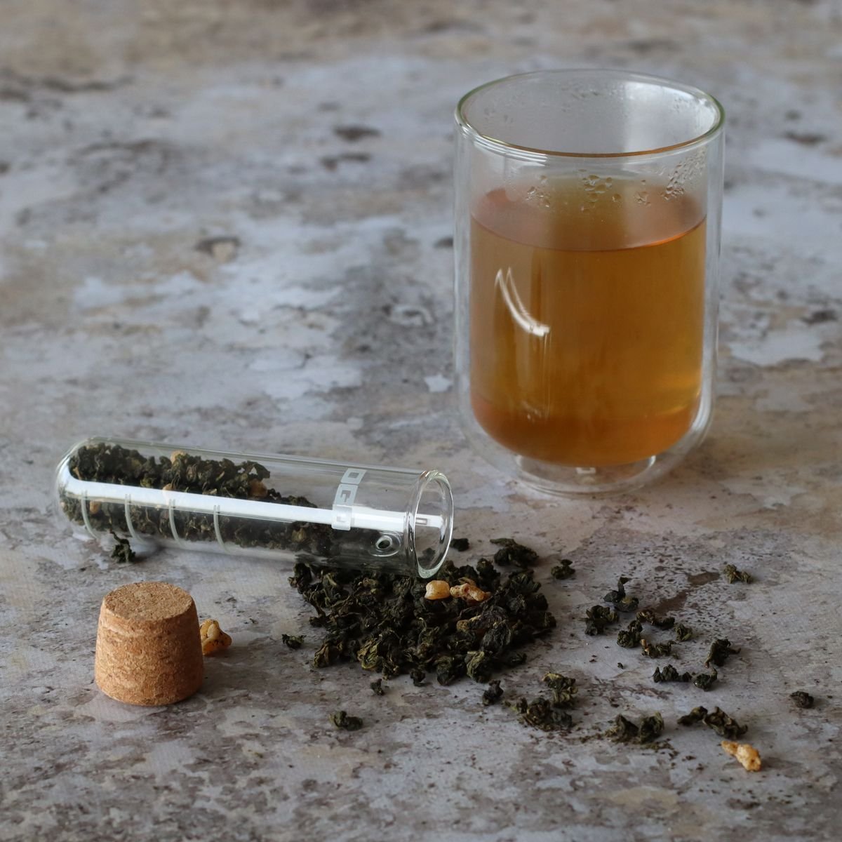 Infuseur à thé tube en verre, YCARE transparent, OGO LIVING