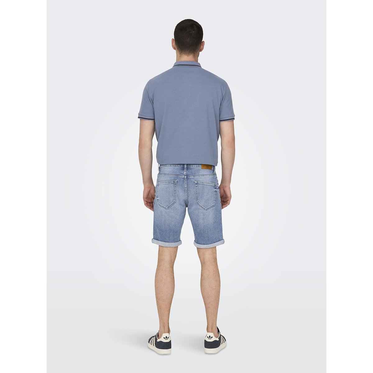 Short en jean bleu ciel, ONLY & SONS