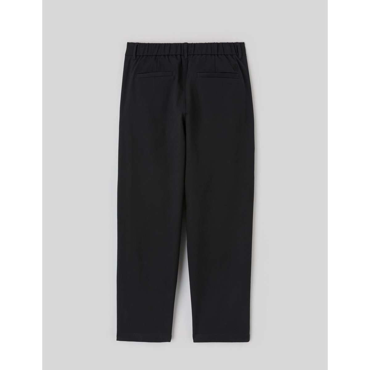 Pantalon chino à pinces noir, BZB
