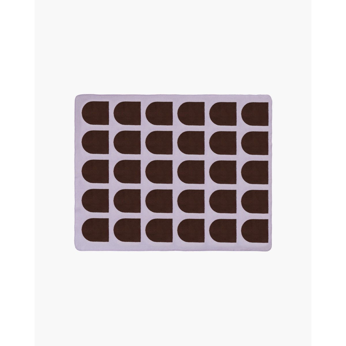 Plaid Gilli lilac & brown, NOO.MA