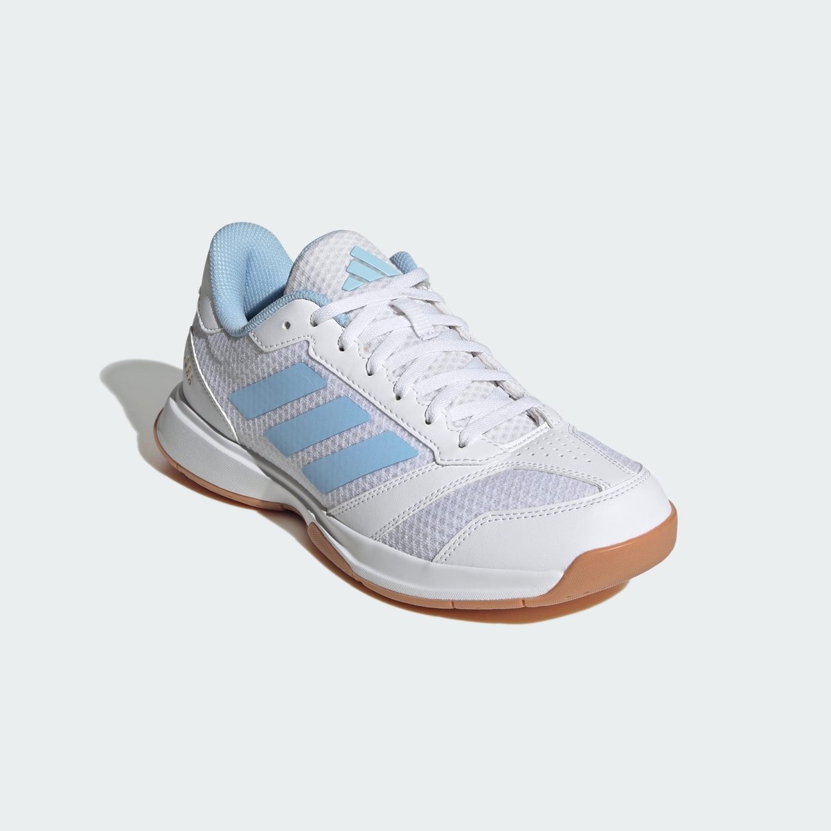 Chaussure Ligra 8 Indoor Chaussure Ligra 8 Indoor cloud white / clear sky / gold metallic, adidas Performance