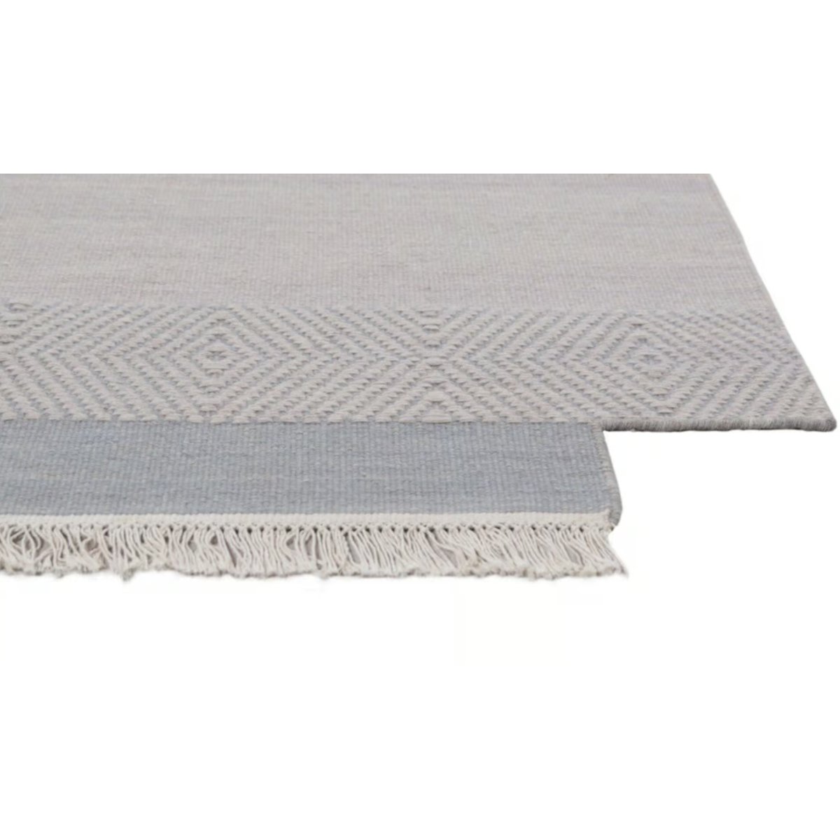 Tapis Kilim authentique en laine SALA bleu, NOVATREND
