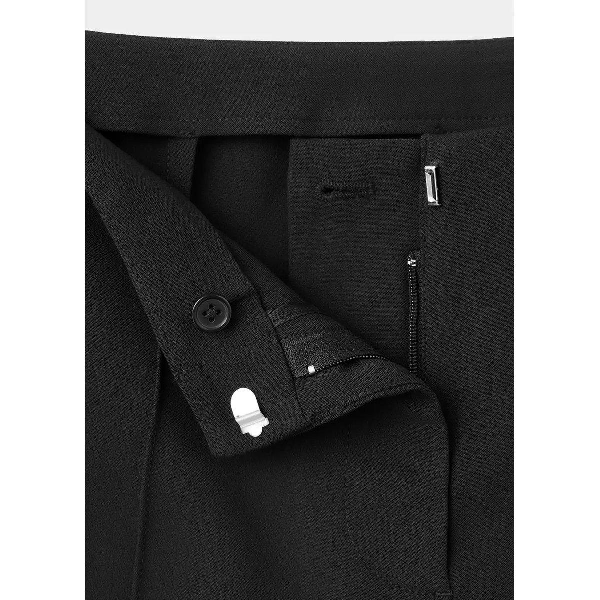Pantalon fuseau noir, MANGO