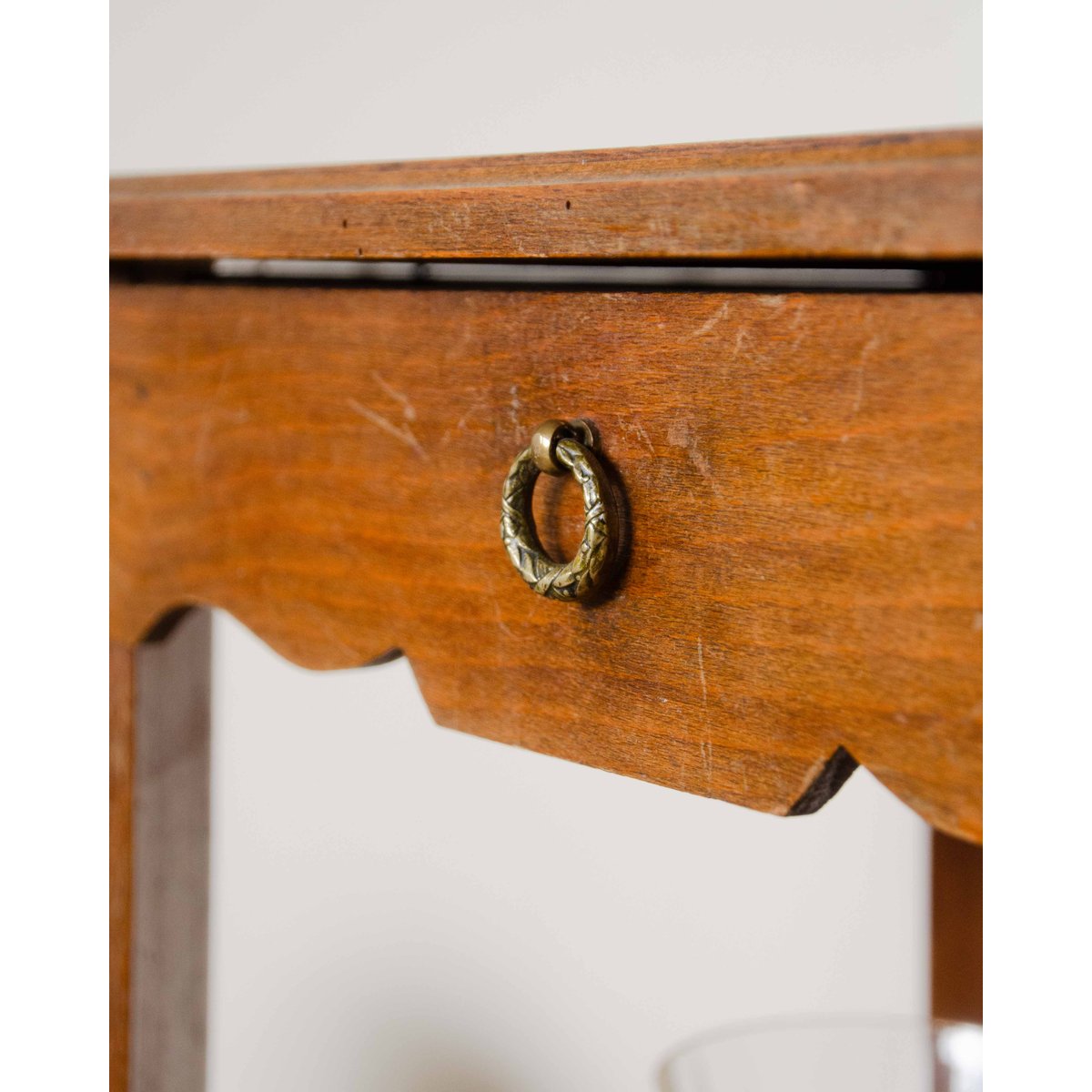 Console en bois Francine N°997 - Bon état marron, DEBONGOUT
