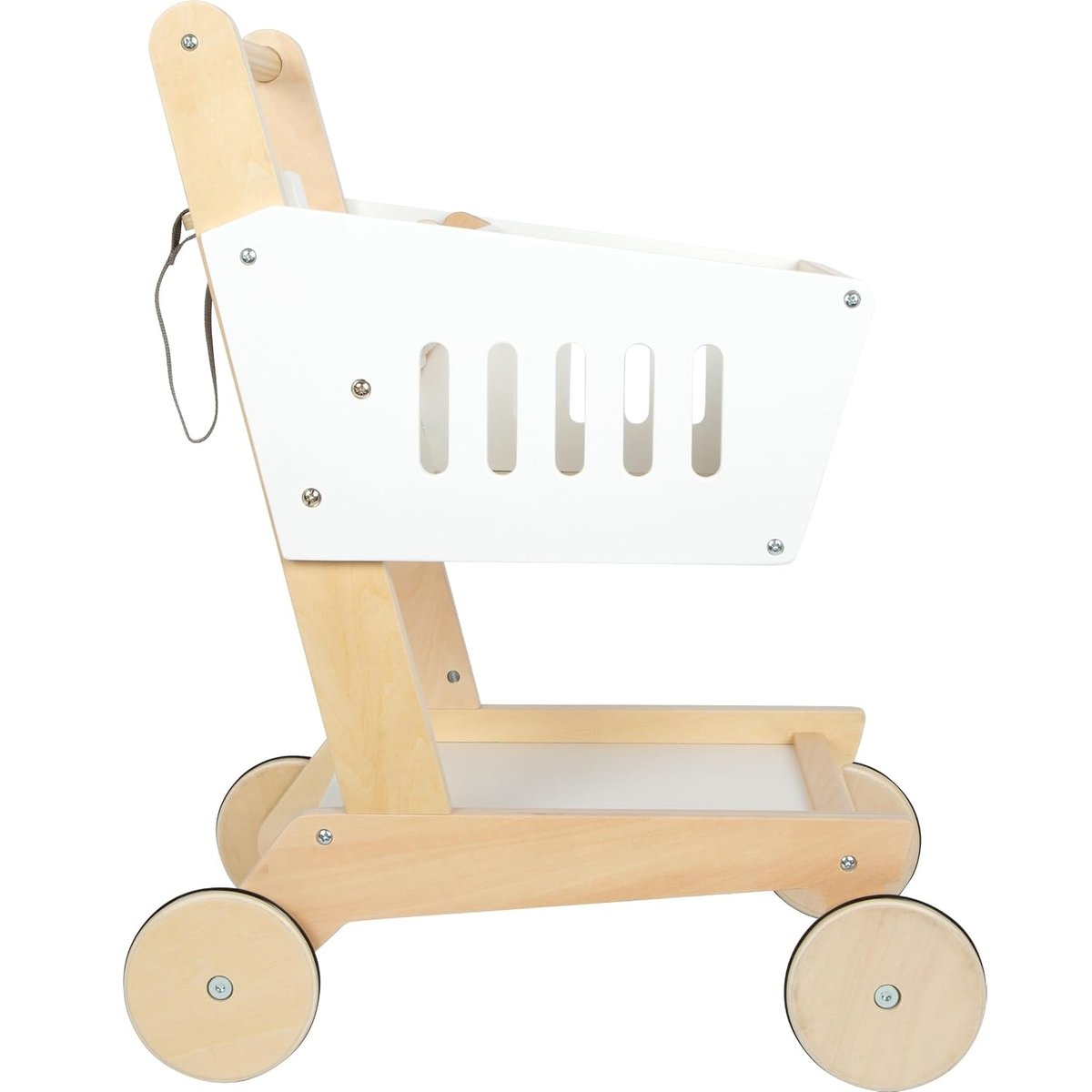 Caddie en bois FRESH blanc, SMALL FOOT COMPANY