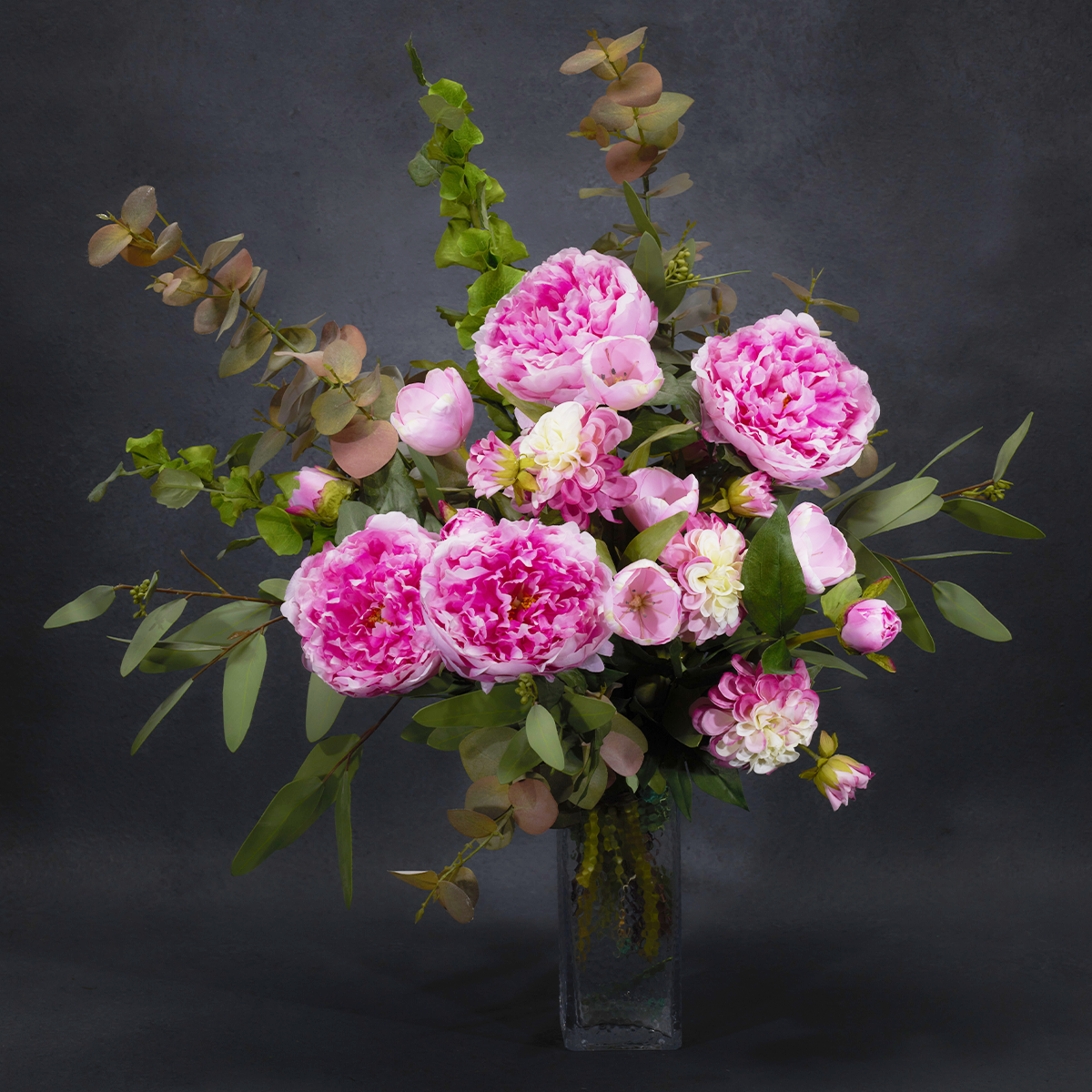 Vase décoratif en verre H20 OGLIA transparent, SIA DECO