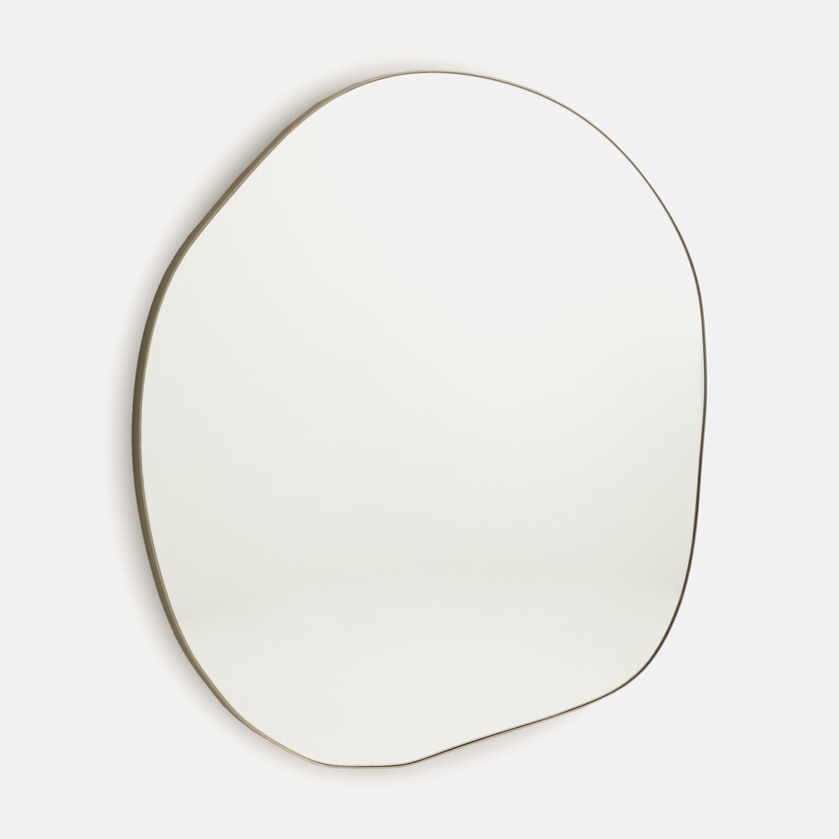 Miroir forme organique 100x100 cm, Ornica laiton, LA REDOUTE INTERIEURS