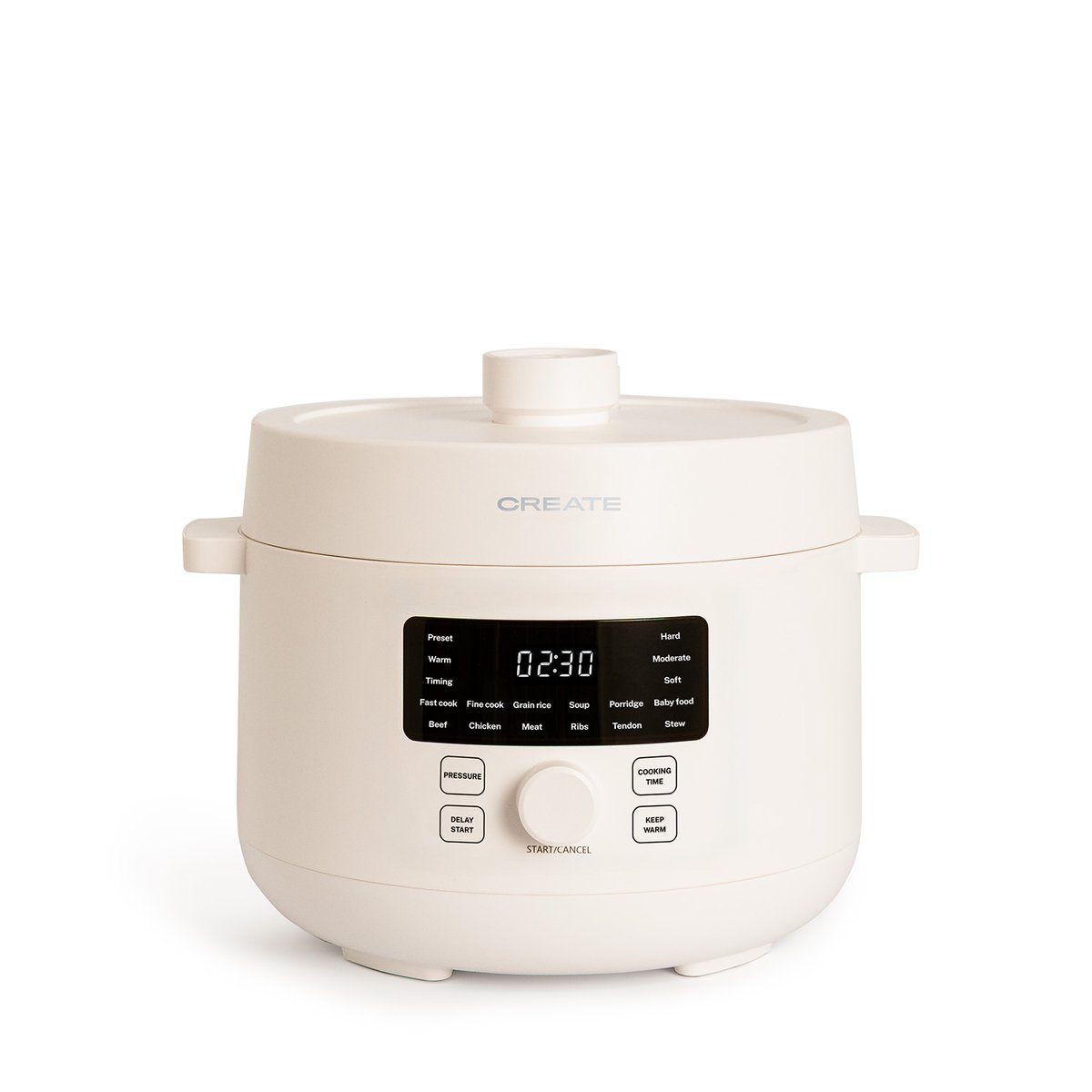 Autocuiseur électrique PRESSURE COOKER STUDIO blanc cassé, CREATE