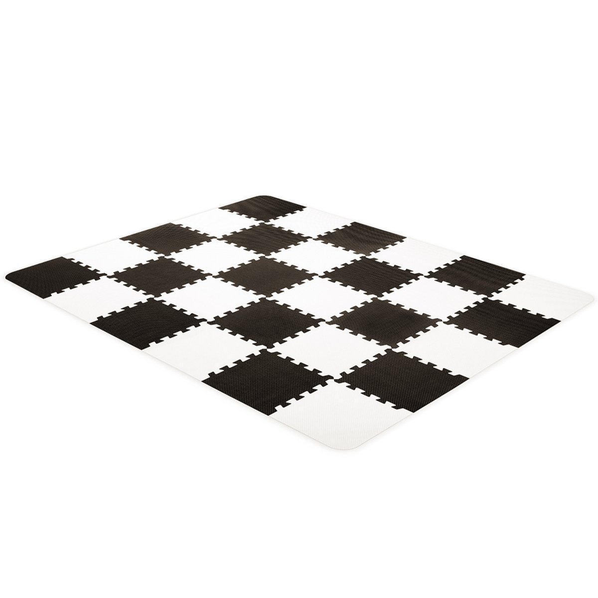 Tapis en mousse noir et blanc, KINDERKRAFT