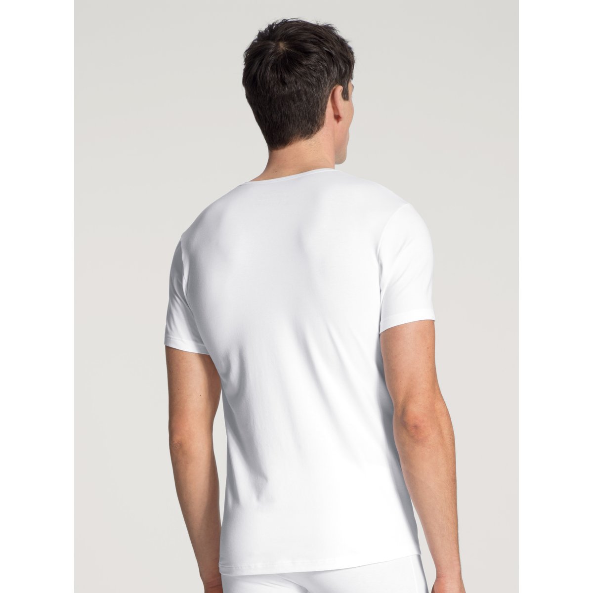 T-Shirt manches courtes Coton COTTON CODE blanc, CALIDA