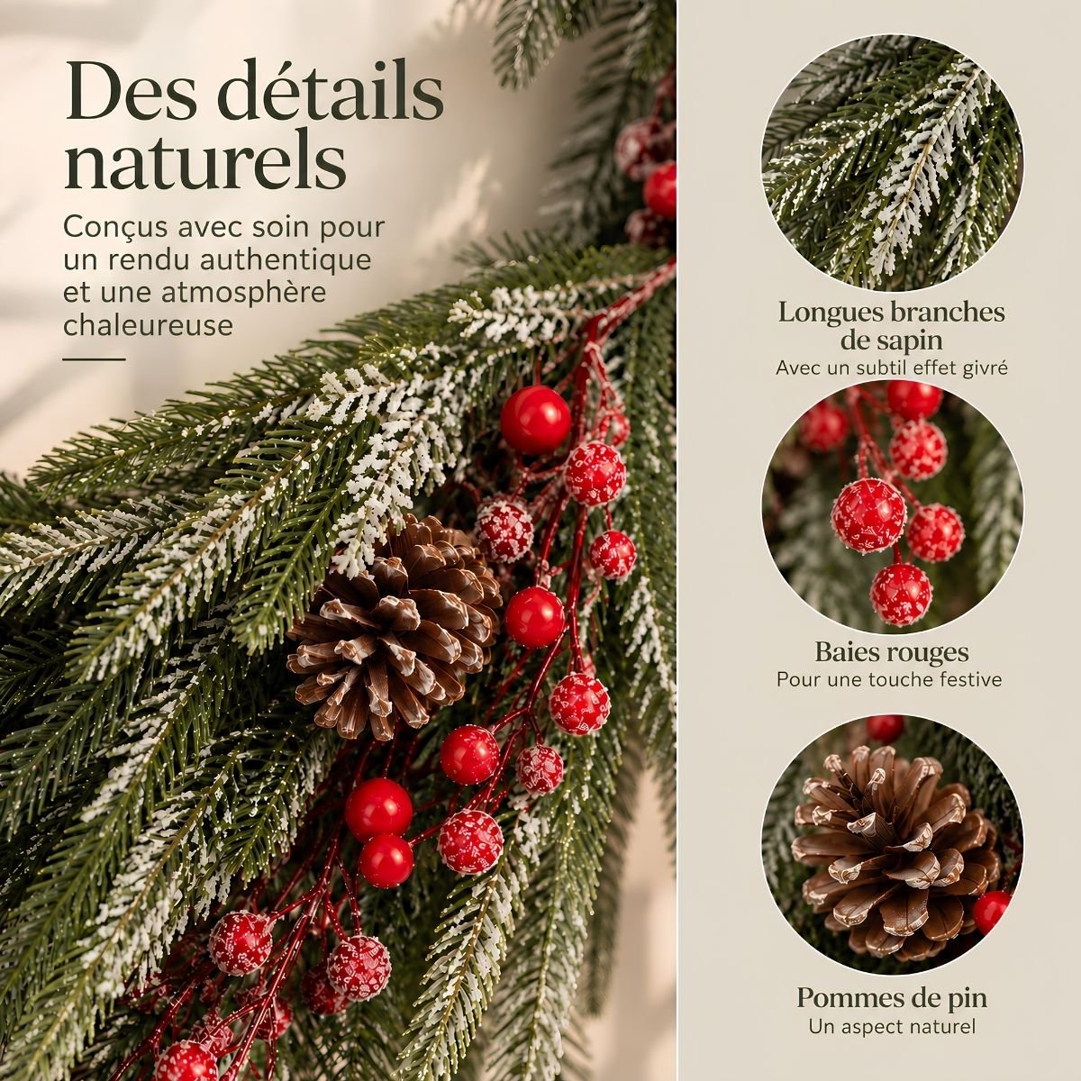 Couronne vert, MICA DECORATIONS