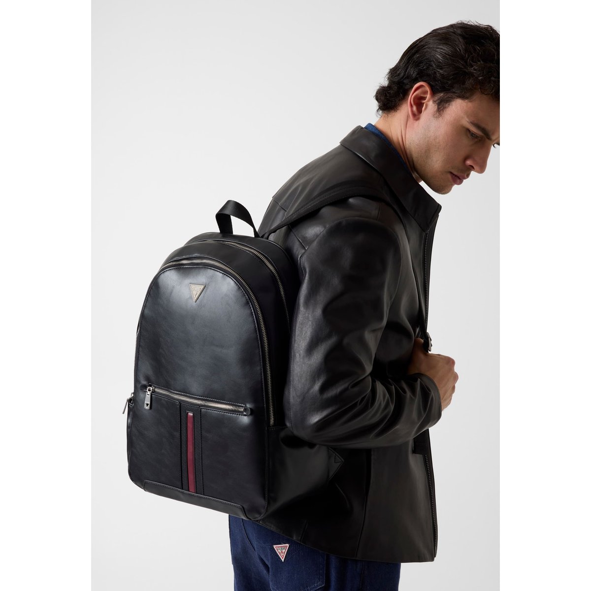 Sac À Dos Mini Torino Logo noir, GUESS